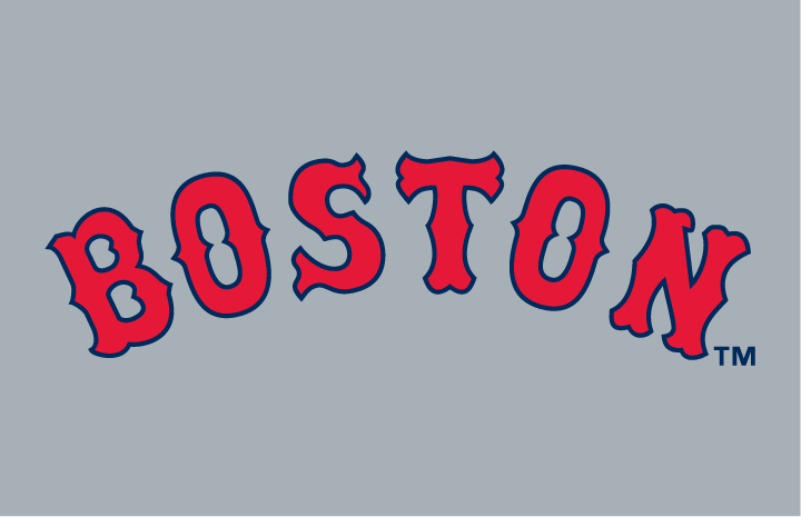 Boston Red Sox 1990-2008 Jersey Logo fabric transfer